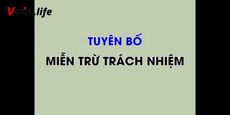 Chính sách miễn trừ trách nhiệm được lập ra làm gì?